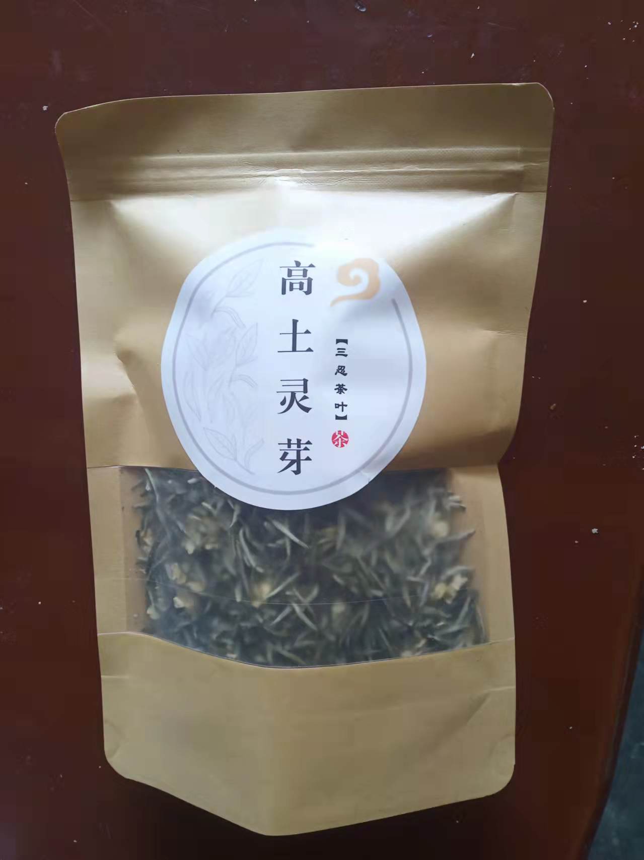 高土灵芽 100g装（散茶） 三忍茶叶